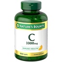Nature 's Bounty Vitamin C 10000mg, Support Immune and Antioksidant Health, Vitamin C Suplemen, 1 Per Hari, 300 Caplet Vegetarian
