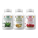 ANDREW LESSMAN Complete Distraffic Kit - 90 Kapsul - 3- Produk Bundle: 30 Capsules Masing-masing dari Digest Assure, Aloe Vera - 200 dan Friendly Flora Probiotic, untuk Targeted Dukungan untuk The Digected System