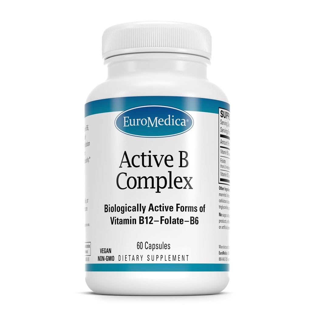 EuroMedica Aktif Bio- B Caps, 60 Cacah