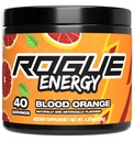 Powder Energi Rogue untuk Waktu Perjudian Panjang - Bubuk Energi untuk Fokus Mental - Gula & Gluten Bebas - Suplemen Perjudian dengan Kafein & Vitamin - Dibuat di AS (Darah Orange - 40 Hamba)