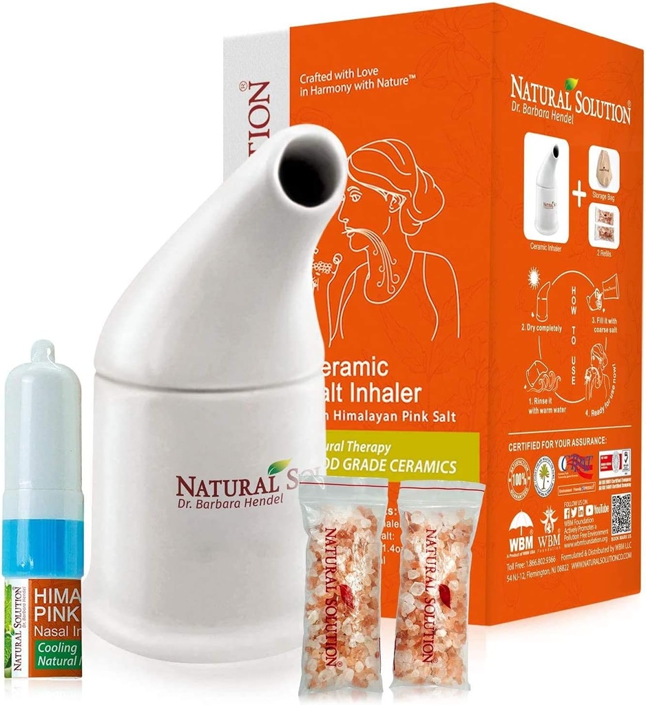 Solusi Natural NS5061 Salt Inhaler, Pink