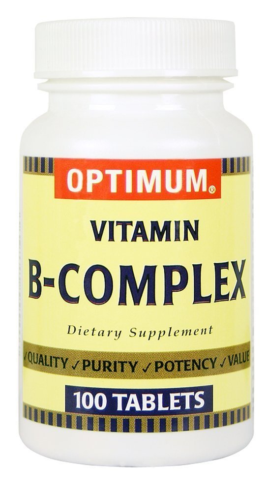 Optimum Vitamin B kompleks Tablet 100 ct