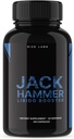 Jack Hammer Libido Booster for Men, Jack Hammer Libido Booster Suplement, Jack Hammer Libido Booster Powerful All Natural Formula to Improve Performance, Jackhammer Reviews (60 Capsules)