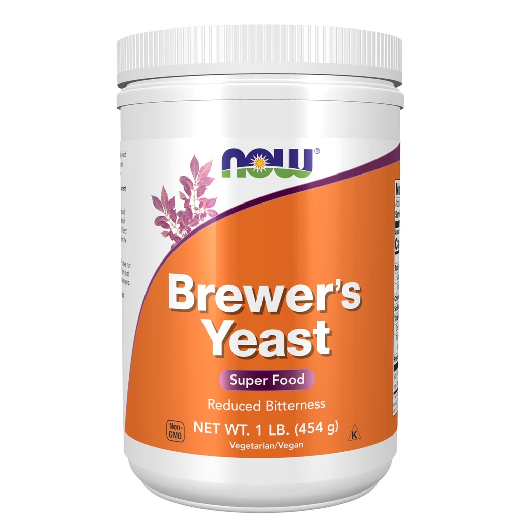 SNOW Foods Suplemen, Bewer 's Yeast Powder dengan alami terjadi Protein dan B-Vitamin, 1-Pound