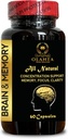 Suplemen Memori Otak - Memori dan Kejelasan Konsentrasi Boost, Penambahan Memori untuk Seniors Otak, Suplemen Fokus, Enhansemen Neuro - 1 Botol 60 Katup
