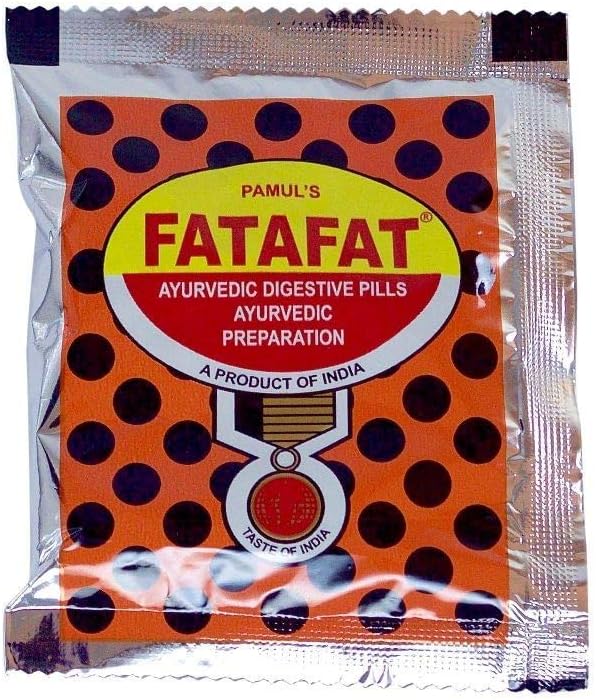 Fatabat Ayurvedic Digeptical Pills (10x Packs x 13g) by Indian Fancy