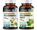 BIO KRAUTER Resveratrol 100 Kapsul & Goldenseal 100 Kapsul