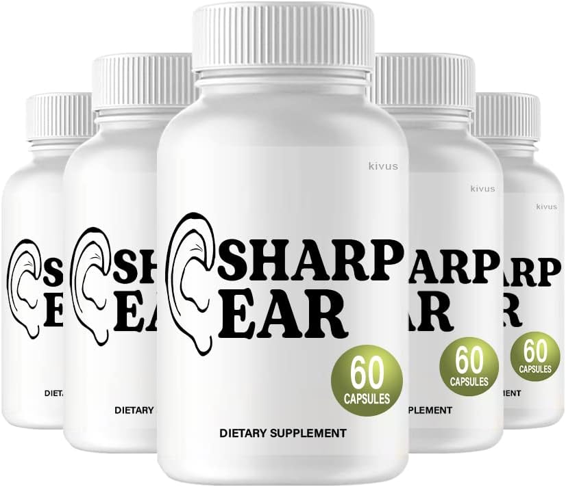(5 Pack) Sharp Telinga - Sharp Advanced Tinnitus Supplemen (300 Kapsul)