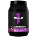 Aturan 1 Casein Protein - 25g Protein dan 11g EAAs Per Serving dari Slow- Release Mideath Casein untuk Recovery Overnight dan Diterima Pengiriman Antara Meals (2 Pounds, Chocolate Peach Butter)