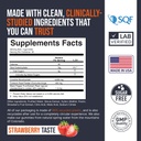 Ekowise Wellness Creatine Monohydrate Gummies 5000 mg, Chewables for Men & Women, Sugar Free Gummies - 121 Count, Fresh Strawberry