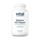 Nuttrients Vital Betaine HCL Pepsin dengan Root Extract Akar 124; Digetical Enzyme Formula untuk mendukung Disolve Protein dan Absorpsi Nutrient * 124; Gluten, Dairy, Soy Free