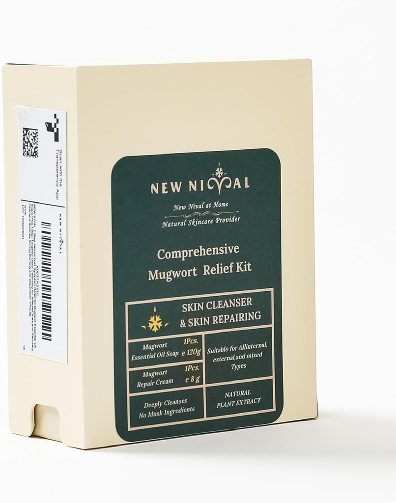2 Langkah Heembehoid Symptom Relief Kit.Mugwort Esquite Oil Soap (1Pcs, 120g) -Targeted Deep Cleansing untuk Area Terkait, dan Recovery Ointments -Soothes Itching, Burning and Discomfort.1Pcs, 8g.