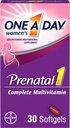 Satu-A-Day Prenatal 1 dengan DHA & Folic Acid softgels, 30 ea (Paket 4)