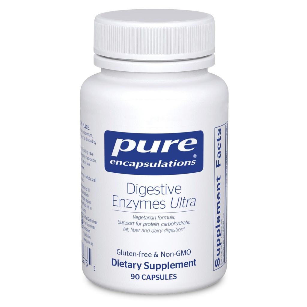 Suplemen Digetical Enzymes Ultra - Vegetarian Digetical Enzyme untuk Dukungan Protein, Karb, Fiber, dan Distolve Dairy * - 90 Kapsul