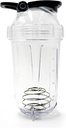 Blender Botol Shaker, 500ml / 16oz, Dishwasher Safe, Shatterproof, Portable Pre Workout Whey Protein Drink, Mixes Cocktails Shakes, hadiah untuk pria wanita, gajah putih hadiah untuk orang dewasa