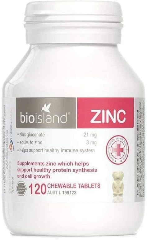 Bio Island Zinc 120 Tablet Chewable