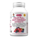 ANDREW LESSMAN Fruit Full Antiidant Extracts 60 Capsules - 14 Natural Fruit and Berry Extracts. Bilberry, Cranberry, Grape Seed, Pomegranate, Reveratrol, dan More.