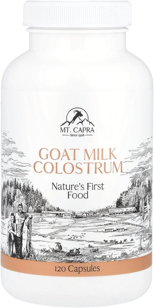 Capra Colostrum - 120 Capsules oleh Gunung Capra