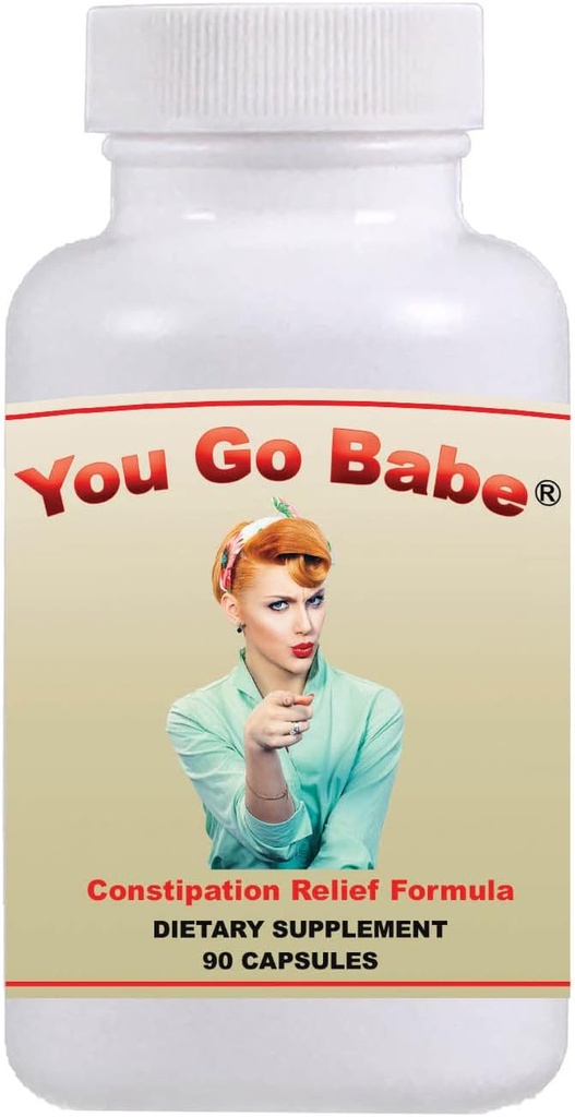 You Go Babe ® Constipation Relief Formula - 90 Capsules