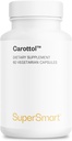 Supersmart - Carottol (Advanced Formula) - Carotenoid Complex Suplement - with Beta Carotene, Lycopene, Lutein & lmxanthin 124; Non- GMO & Gluten Free - 60 Vegetarian Capsules
