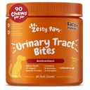 Zesty Paws Cranberry Supplement for Dogs - Bladder Control for Dogs - Urinary Tract - Cranberry Chews with D-Mannose, Vitamin B6 & L- Arginine - Ammune & Gut Duck - Bacon - 90 Count