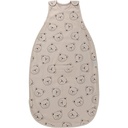 Woolino Merino Wool dan Oranic Cotton Ultimate Baby Sleep Sack - 4 Season Baby Wearable Blanket - Two-Way Zipper Adjustable Sleeping Bag - Ukuran Universal (224 Bulan) - Teddy Bear
