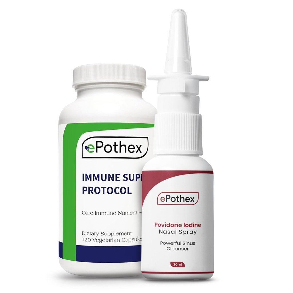 Immune Response Recovery Bundle - Ammune Dukung Protokol - 1% Povidone Iodin Nasal Spray