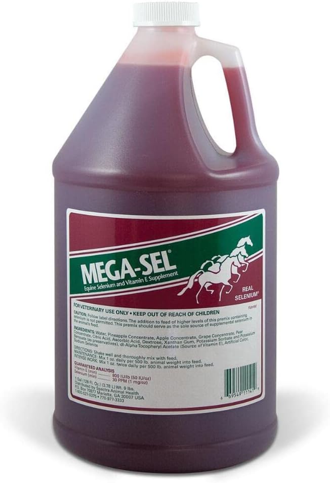 Mega- Sol Liquid Formula untuk Kuda, 1 Gallon (128 Fl oz)