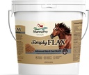 Manna Pro Simple Flax for Horses - Omega-3 Kaya Flaxseed Suplement - Pendukung Kesehatan Coat, Fungsi Gabungan & Imune System - Sumber Alam Acids Essifat - Ground Flax - 8 Ibb Bag