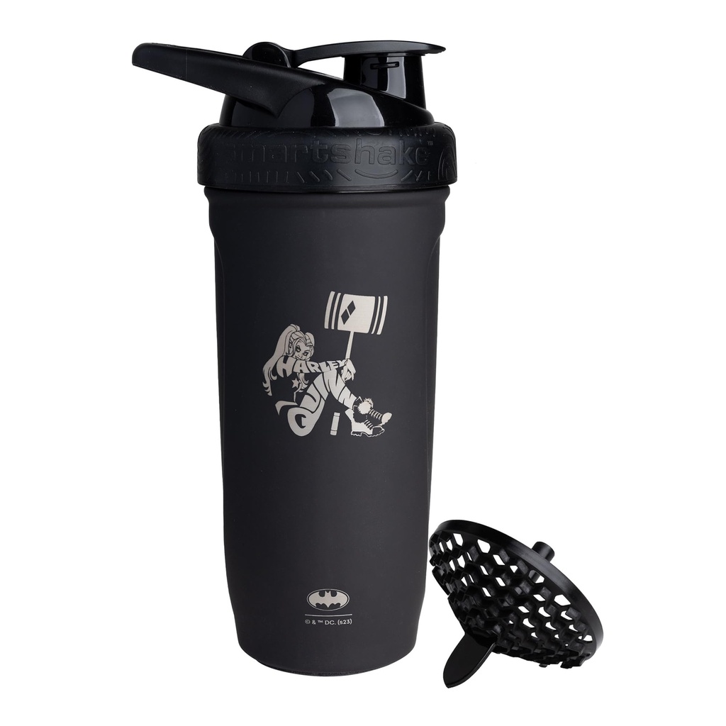 Smartshake DC COMICS Memaksa Pertahanan Protein Baja Stainless Shaker 900 ml 124; 30 oz