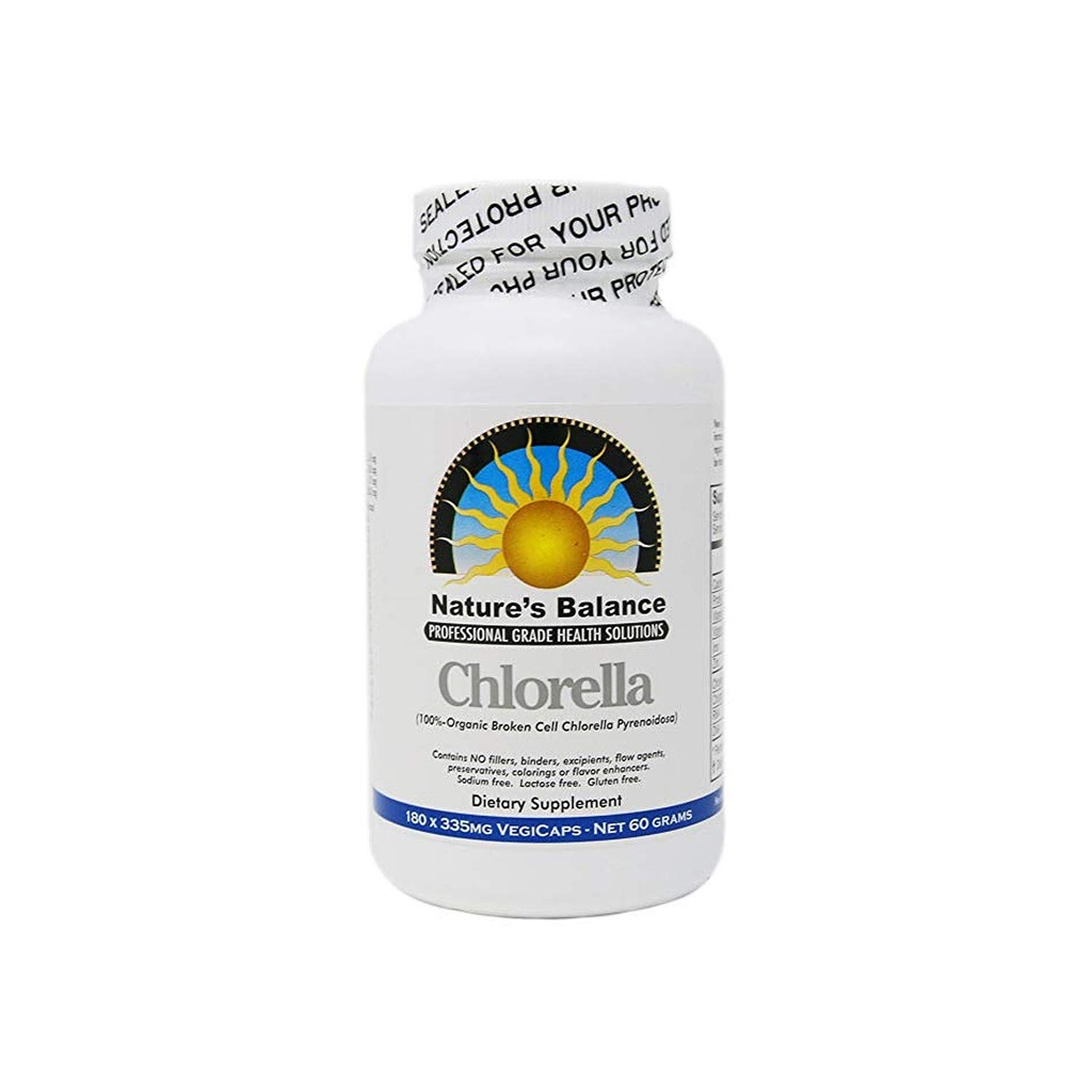 Alam keseimbangan Premium Chlorella, 180 Capsules