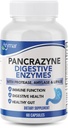 Arymar Pancralyne Prograzyne, Enzymes Digeptical with Amylase, Protease, Lipase & Lacgaciillus, Gut Health & Digetical Suppplemen, 60 Capsules