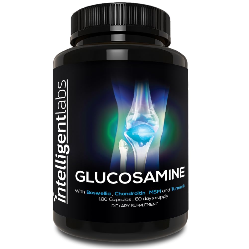 Slucosamin Slucine dan Kompleks Kekuatan Tinggi Chondroitin dengan MSM 124; 180 Capsules 124; Sistem Ammune Dukungan: