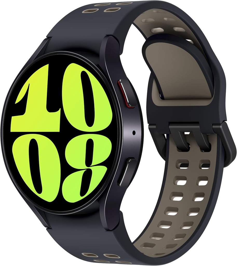 Samsung Galaxy Watch 6 Bespoke Edition 44mm Exclusive Bluetooth Smartwatch, Health, Fitness, Sleep Tracker, Heart Rate Monitor, Sapphire Crystal Glass, US Version Grapite Extreme Sport Band, Etoupe