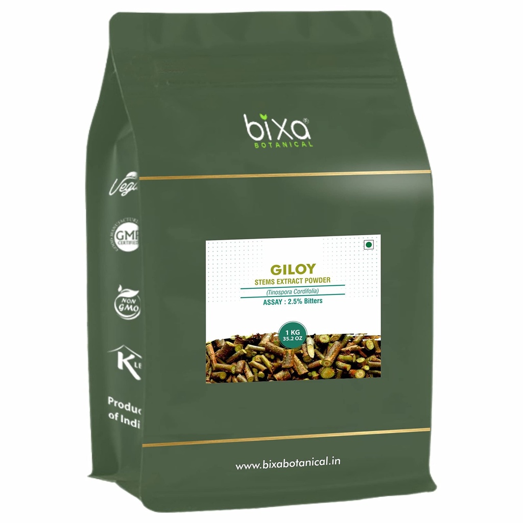 (GUDUCHI / TINOSPORA COROLIA) Dry Extract - 2,5% Bitterness oleh GRAVIMETRY (1KG (Pack of 1))