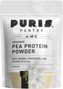 Powder Organik Pea Organik, 100% Terbuat di Amerika Serikat, 2 LB Tak berselera, Organik Tersertifikasi, Vegan, Gluten Bebas, Bebas Dairy, Non GMO, Pembangkit, Keto, BCAA (2 Pound (Paket 12), Unsumited)