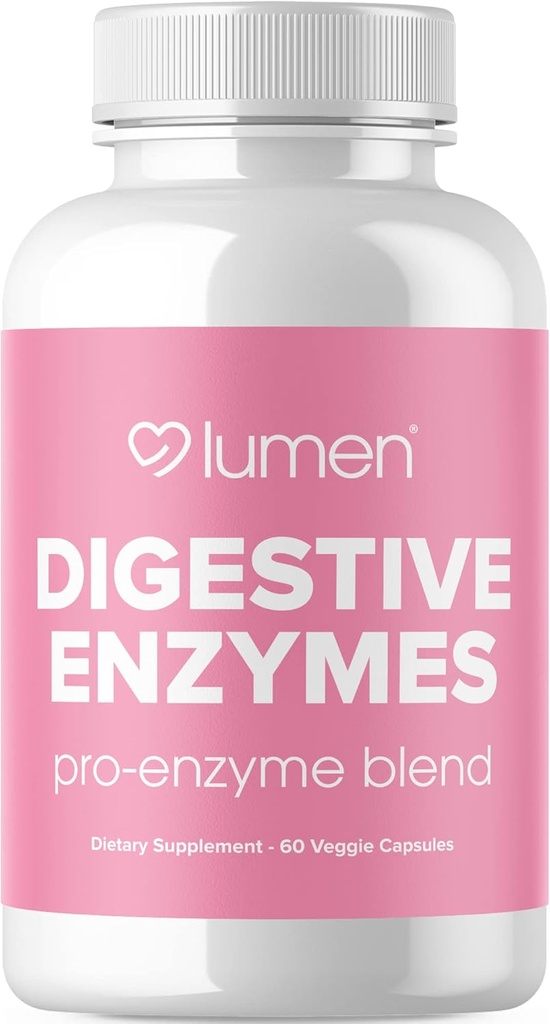 Lumen Averal Digetical Enzymes Propolection and Prestis-- Powerful Enzymes for Ditraffic - Bloating Relief for Women - Gut Health Supplemen (60 Count (Paket 1)