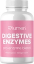 Lumen Averal Digetical Enzymes Propolection and Prestis-- Powerful Enzymes for Ditraffic - Bloating Relief for Women - Gut Health Supplemen (60 Count (Paket 1)
