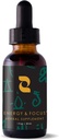 Redmint Energy & Focus Herbal Tincture 124; Herbal Suplemen Didirikan di Kebijaksanaan TCM Kuno 124; Dukungan Alam untuk Energi Boost dan Sharpen Fokus dengan Ashwagandha, Rhodiola, Schisandra, Kudus Basil 124; 30 ml