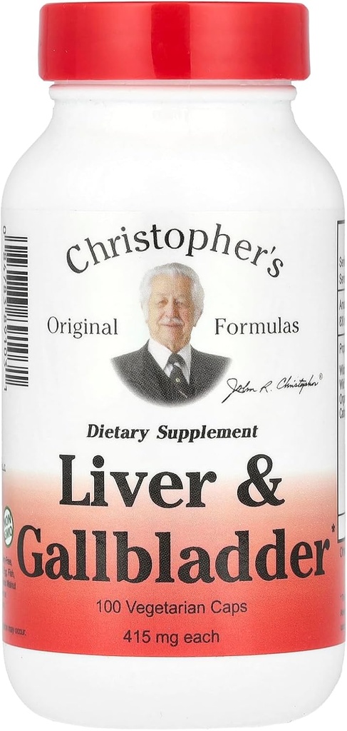 Christopher 's Liver And Gall Bladder - 440 mg - 100 Vegetarian Capsules