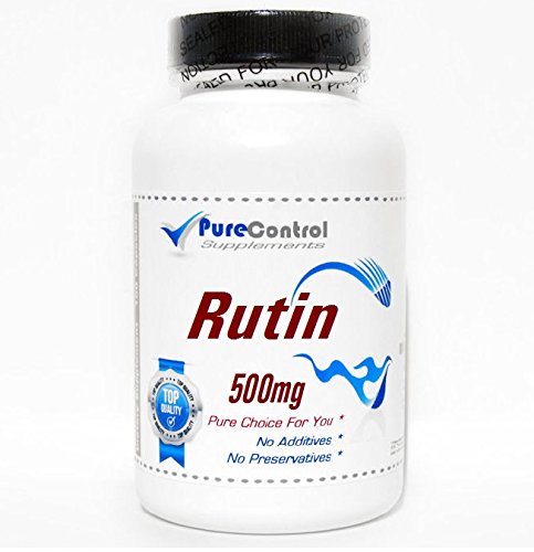 Rutin 500mg / / 200 Capsules / / Pure / / oleh Suplemen PureControl
