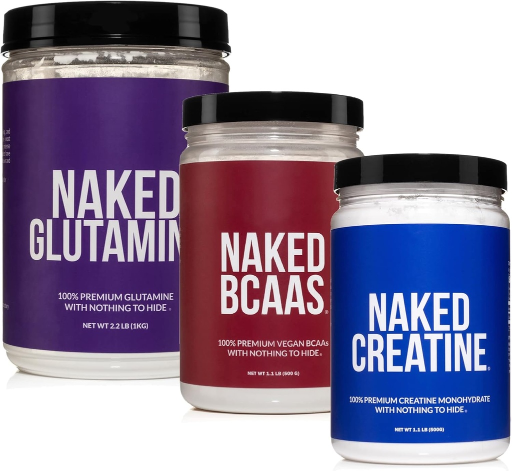 Glutamine murni, Creatine, dan BCAA Tanpa rasa