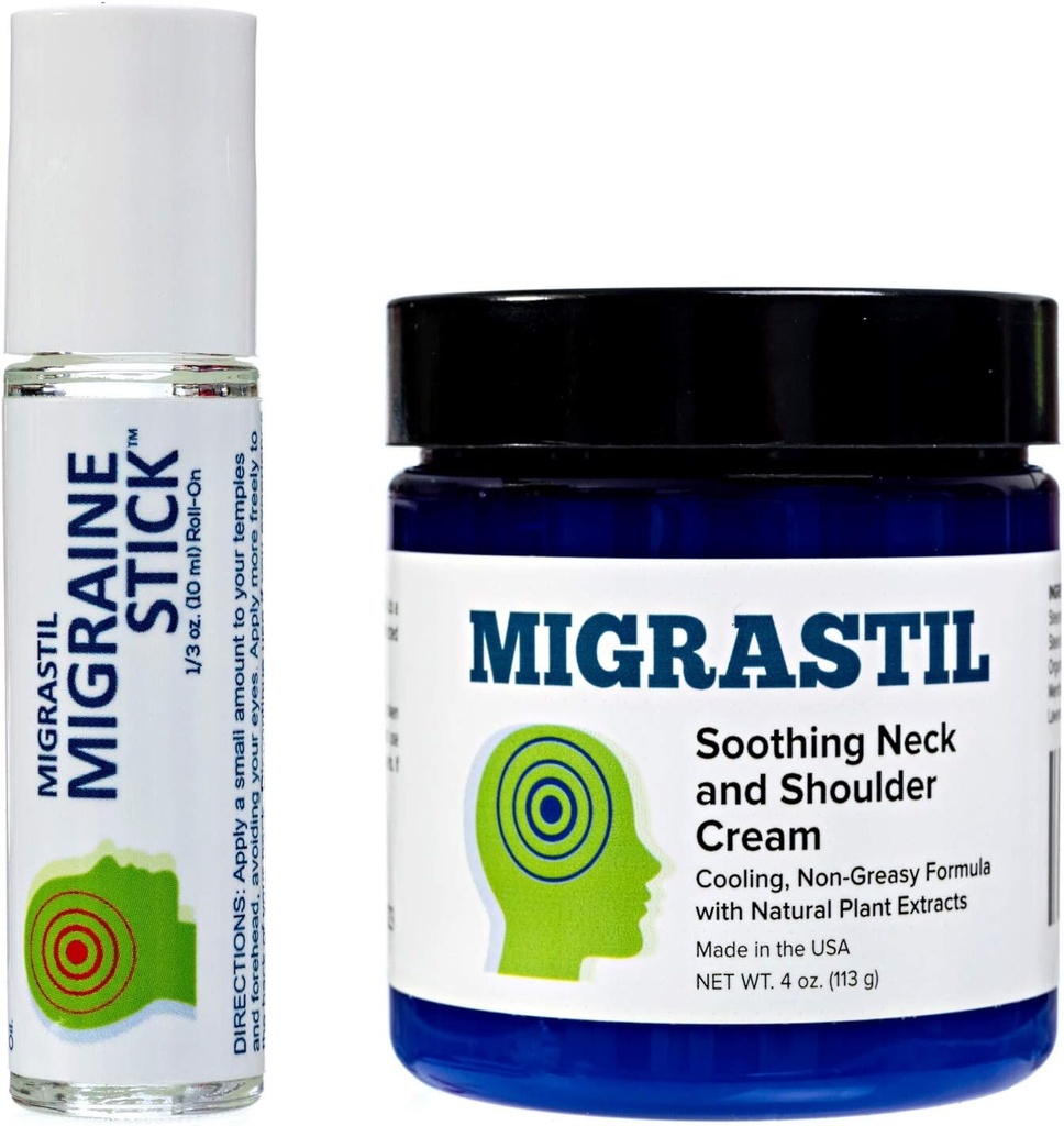 Migrastil Migraine Stick dan Soothing Neck & Shoulder Cream