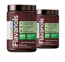 CocoaVia Cardio Health Cocoa Powder, 60 Serbuk, 500mg Cocoa Flavanolas, Dukungan Kesehatan Jantung, Boost Nitric Oxide, Sirkulasi Terkuat, Energi, Pretraining, Vegan, Dark Chocolate Cacao