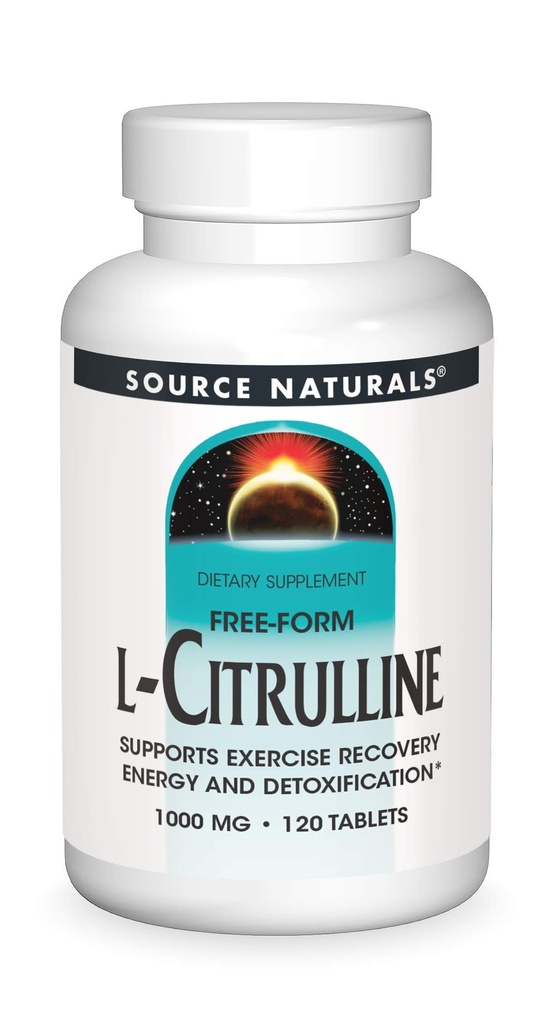Sumber L- Citrulline 1000mg - Nitric Oxcide Booster - 120 Tablet
