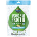 Garden of Life Organic Plant Protein Smooth Vanilla Powder, 10 Serbuk Vanila - Vegan, Grain Free Plant Bebas Gluten Based Shake dengan 1 Milyar Provinsi CFU & Enzymes, 15g Protein