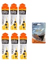 Ilmu pengetahuan di Sport Go Isotonic Energy Gels - 6 x 60ml Packs Bundle dengan Elastic No- Tie Shoe Laces. Vegan, Laktosa Free, Gluten Free, Wheat Free, Nut Free, SOYA Free (Orange)