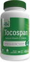 Health Thru Nutrition Tocospian Full Spectrum Vitamin- E 430 mg dengan EVNol Tocotrienols 124; Semua 8 Natural Vitamin E Source 124; Clinical Studied 124; Cardiovascular & Antioksidant Dukungan (Paket 60)