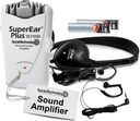 Model SuperEar SE7500 untuk Senior - Mendengar Amplifier untuk Senior & Elderly, Super Ear Personal Sound Amplifier, Amplifier Suara Mendengarkan Perangkat dan Aksesoris Audio dalam 50dB Ambient Sounds Bearing