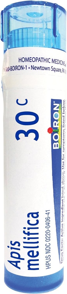 Boiron Apis Mellifica, 30C, Homeopathic Medicine Insect Bites